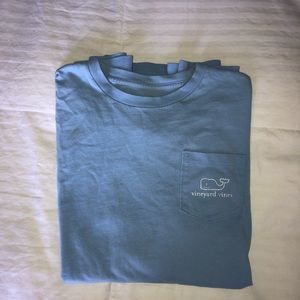 Youth XL vineyard vines light blue longsleeve